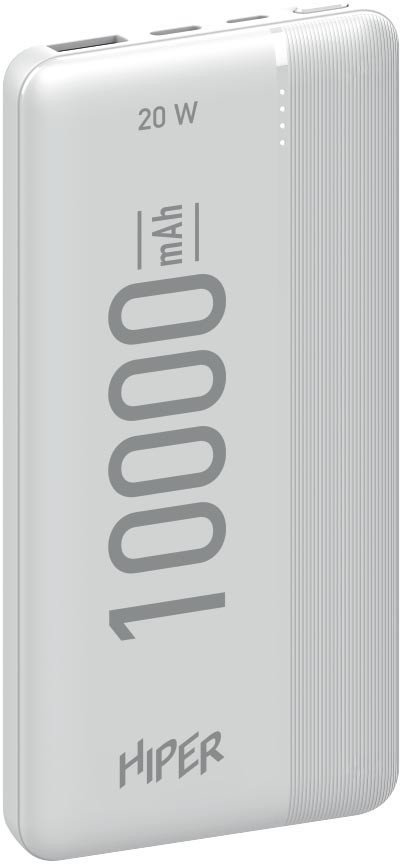 

Внешний аккумулятор Hiper MX PRO 10000mAh (белый)
