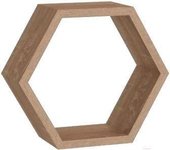 FHS 300 Hexagonal Shelf DS 300x260x115x18 (сонома оак)