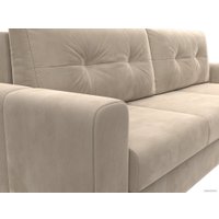 Диван Лига диванов Лига-031 121253 (велюр бежевый)