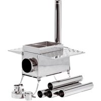 Свободностоящая печь-камин Инвент Большая (экраны трансформеры)