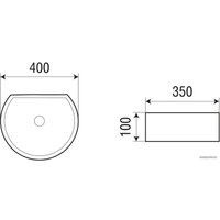 Умывальник WeltWasser Elbach 3041