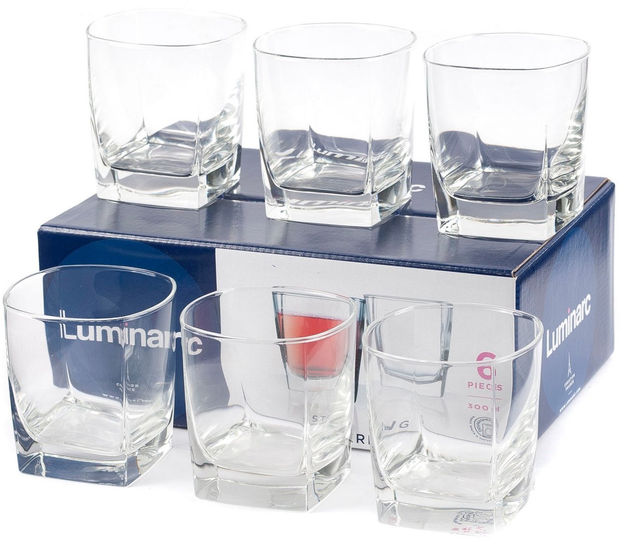 

Набор бокалов для воды и напитков Luminarc Sterling H7669