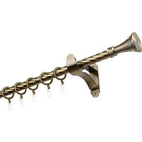 Карниз для штор Sundays Home Лайт Эридан 19мм однорядный (витой, антик, 2м)