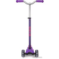 Трехколесный самокат Micro Maxi Micro Deluxe Pro LED (фиолетовый)