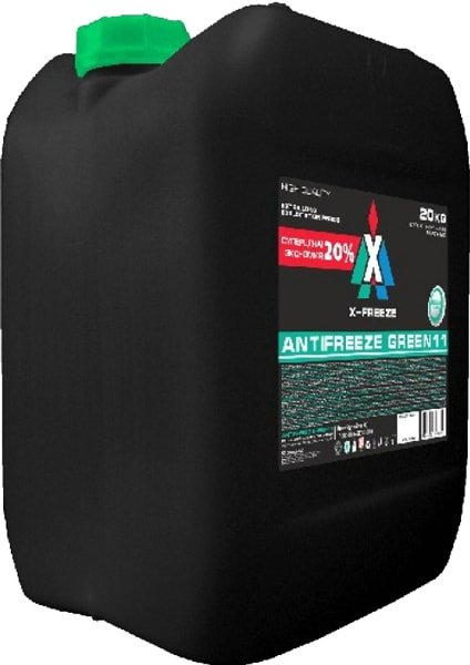 

Антифриз X-Freeze Green 20кг