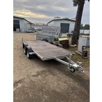 Одноосный прицеп AvtoS A40U2B (4000x2000x, R16, ресс. 3302 ГАЗ-1лист)