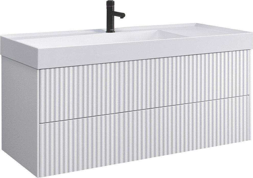 Belux Тумба с умывальником Сиртаки НП 120-02 + Триумф Тр 1200-01 (1, белый глянцевый)