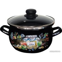 Кастрюля Сантэкс Джем 1-2440112 (черный) в Бресте