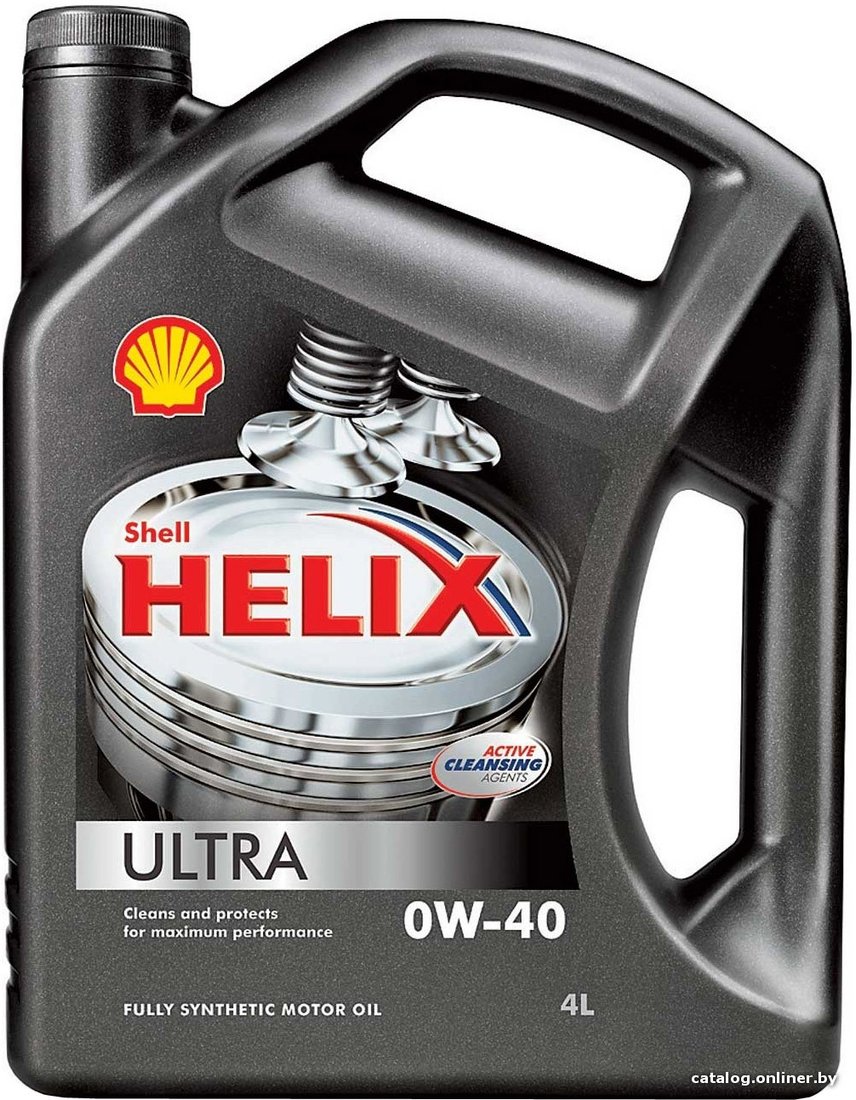 Моторное масло Shell Helix Ultra 0W-40 4л