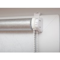 Мини рулонные шторы Lm Decor Саванна LM 88-01 67x160 (белый)