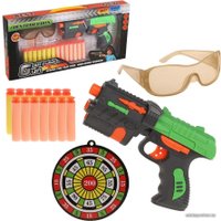 Пистолет игрушечный Наша Игрушка Меткий стрелок H04A-2