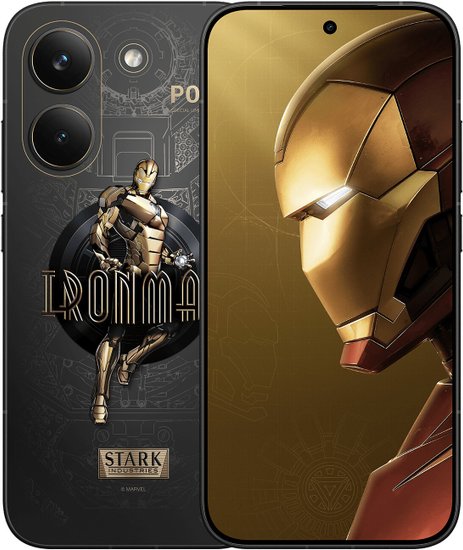 POCO X8 Pro Iron Man Edition 12GB/512GB wersja międzynarodowa (czarny)