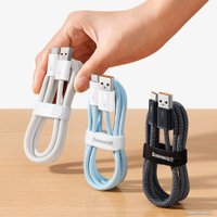 Кабель Baseus Dynamic Series Fast Charging Data Cable 100W USB Type-A - USB Type-C (1 м, белый)