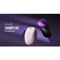 Игровая мышь Lamzu Maya Champion Edition (черный/фиолетовый)