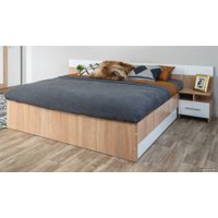 Комплект мебели для спальни Империал Алёна 3 (дуб сонома/белый)