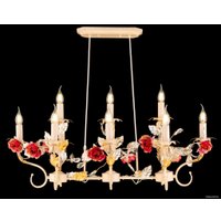 Подвесная люстра Veneto Luce 1118/11 COFFEE+GOLD (1)