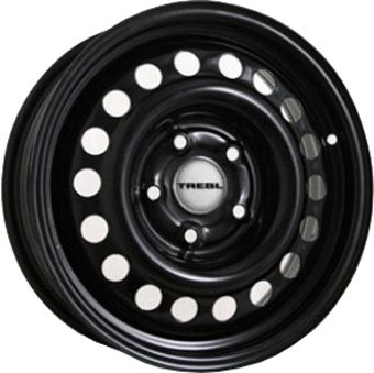 Штампованные диски TREBL 9680 16x6.5" 5x100мм DIA 57.1мм ET 42мм B
