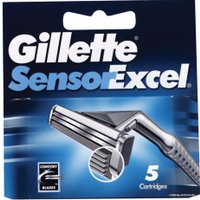 Сменные кассеты для бритья Gillette Sensor Excel (5 шт) 3014260244873