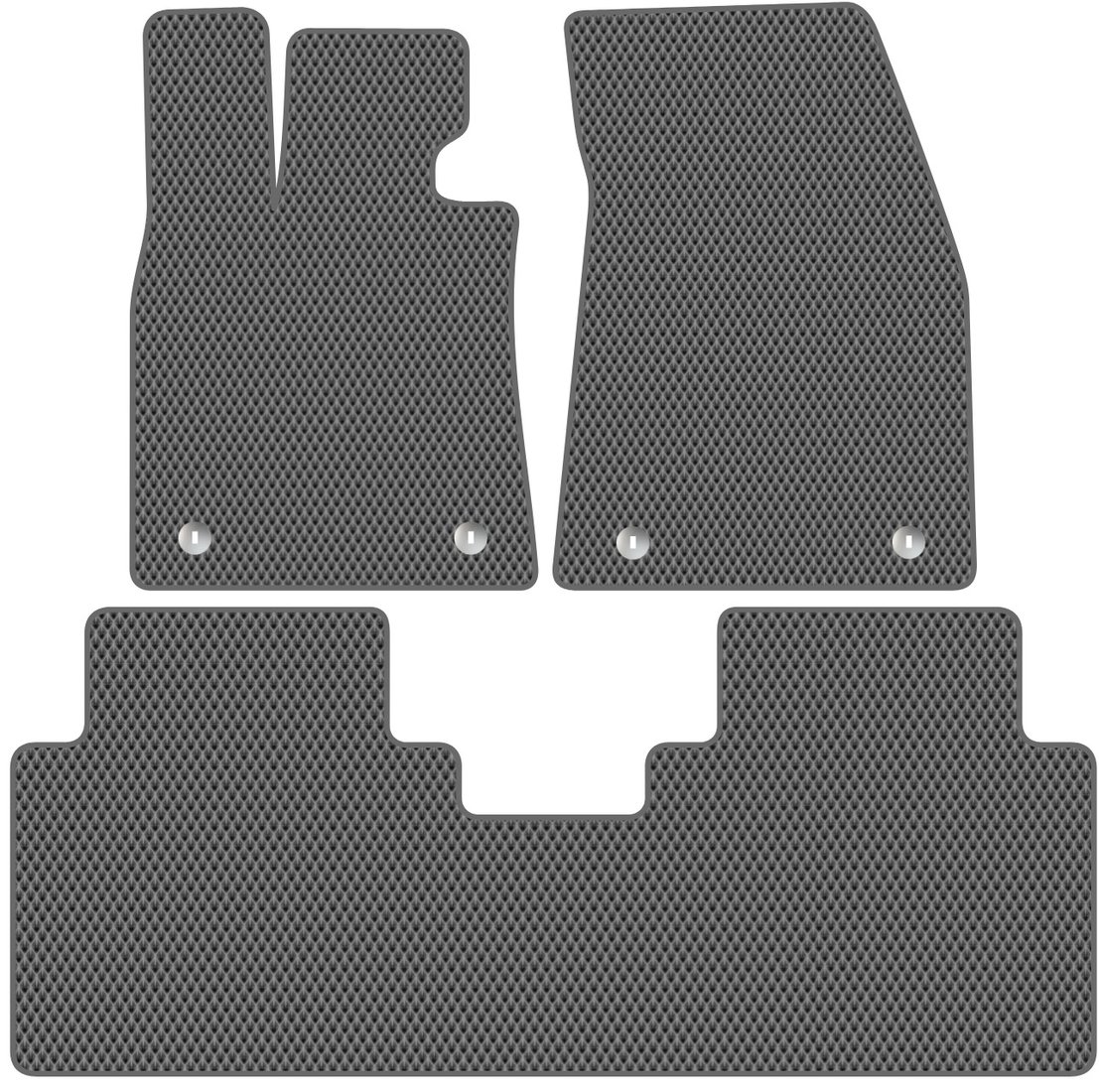 

Комплект ковриков для авто Alicosta Rising F7 I (лифтбек) 2023 - Н.В. (серый, ромб)