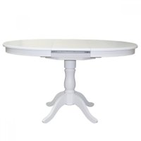 Кухонный стол Виста Бари 75x100/135 (белый)