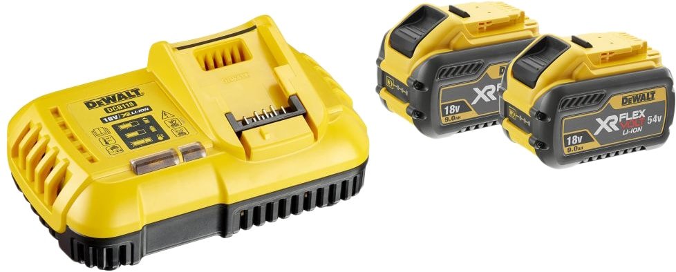 

Аккумулятор с зарядным устройством DeWalt DCB118X2 (18В/9 Ah + 14.4-18В)