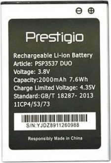 

Аккумулятор для телефона Prestigio PSP3537 DUO