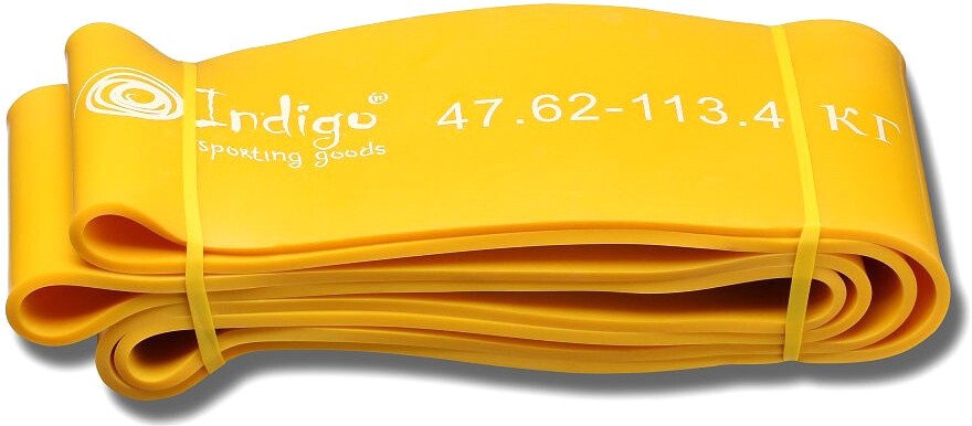 

Фитнес резинка Indigo Кроссфит 97660 IR (желтый)