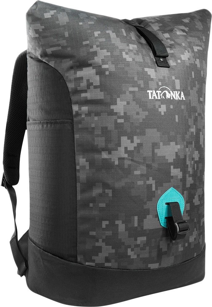 

Городской рюкзак Tatonka Grip Rolltop Pack (black/digi camo)