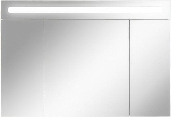 

Домино Шкаф с зеркалом Аврора 105 (с подсветкой LED)