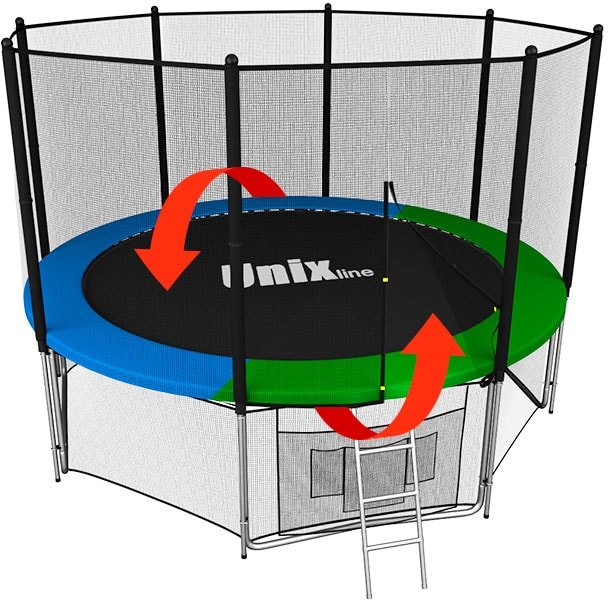 

Батут Unix Line Classic 8ft Outside (синий/зеленый)