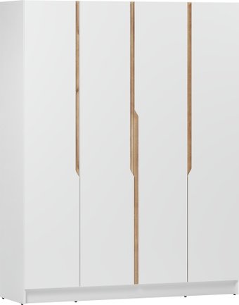 Шкаф распашной ЭлиГард Aura 4D (белый)