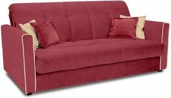 Диван Трия Лего Т1 160х200 (велюр, Maserati 14 бордовый)