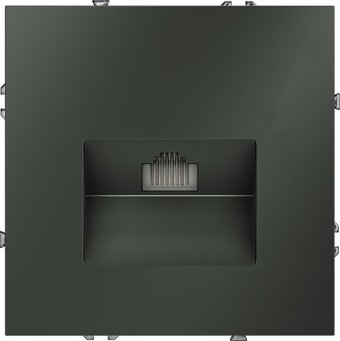 Розетка компьютерная Voltum S70 VLS060106 (титан)