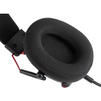 Наушники Оклик HS-L305G (черный/красный)