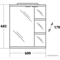  Onika Зеркало Коралл 60.01 [206001]