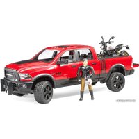 Набор Bruder RAM 2500 Power Wagon including Ducati Desert Sled 02502