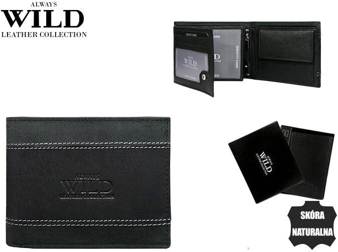 

Портмоне Cedar Always Wild N992-DDP New (черный)
