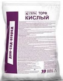

Торф Гера Кислый ph-4-4.8 (8/320) (10 л)