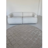 Ковер для жилой комнаты LAXMI Comfort 847 круг (1.6x1.6, Beige/Beige)