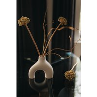 Ваза К.РАМА Мю (бежевый)