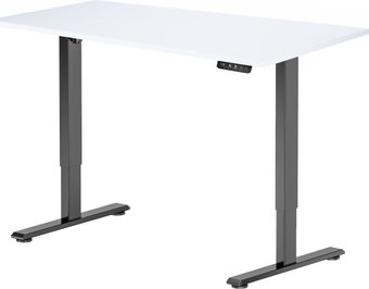 Стол с регулировкой высоты ErgoSmart Electric Desk Prime 1380х800х25 мм (альпийский белый/черный)