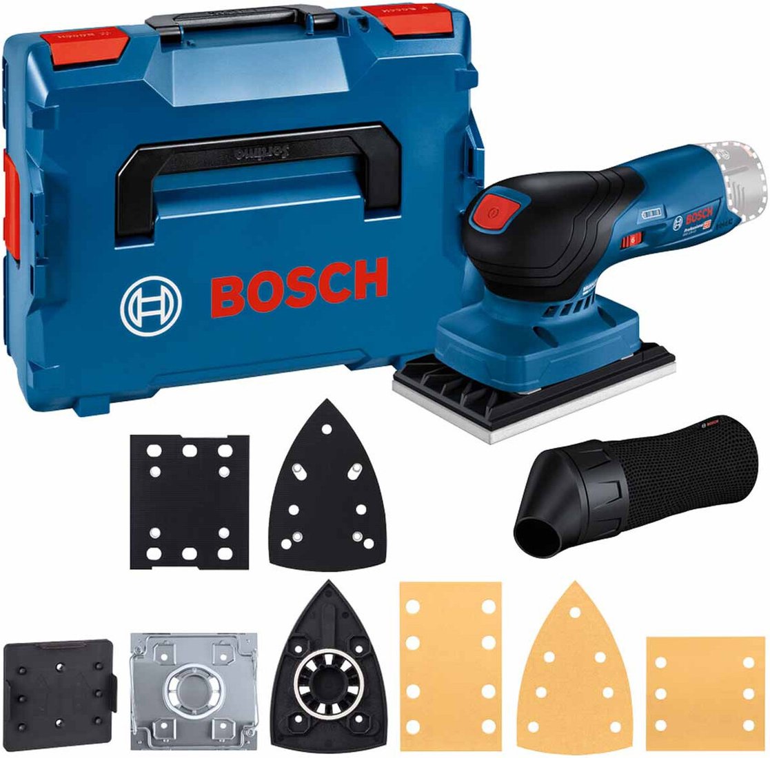 Эксцентриковая шлифмашина Bosch GSS 12V-13 Professional 06019L0001 (без АКБ, кейс)