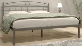 Кровать ИП Князев Люмия 120x190 (серый)