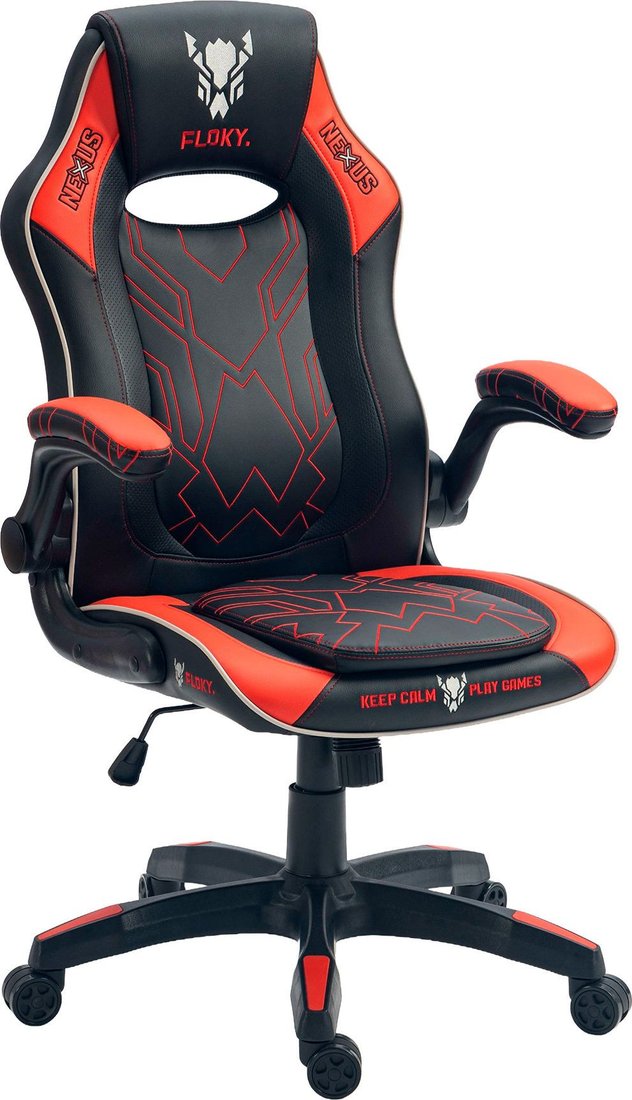 Игровое (геймерское) кресло FLOKY Nexus Black-Red