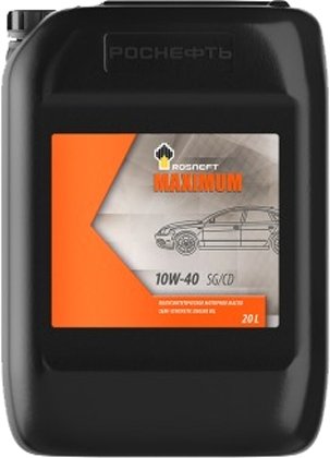 

Моторное масло Роснефть Maximum 10W-40 SG/CD 20л