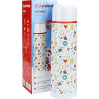 Термос StarWind New Year 11-1000 1 л (белый/рисунок)