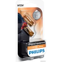 Лампа накаливания Philips WY5W Vision 2шт [12396NAB2]
