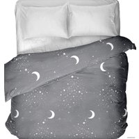 Пододеяльник Samsara Звездное небо на сером фоне 220По-3 215x220 (евро)