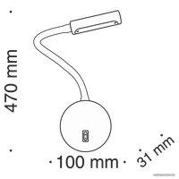 Бра Maytoni Stem C035WL-L3W3K