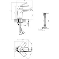 Смеситель Cersanit City 68402